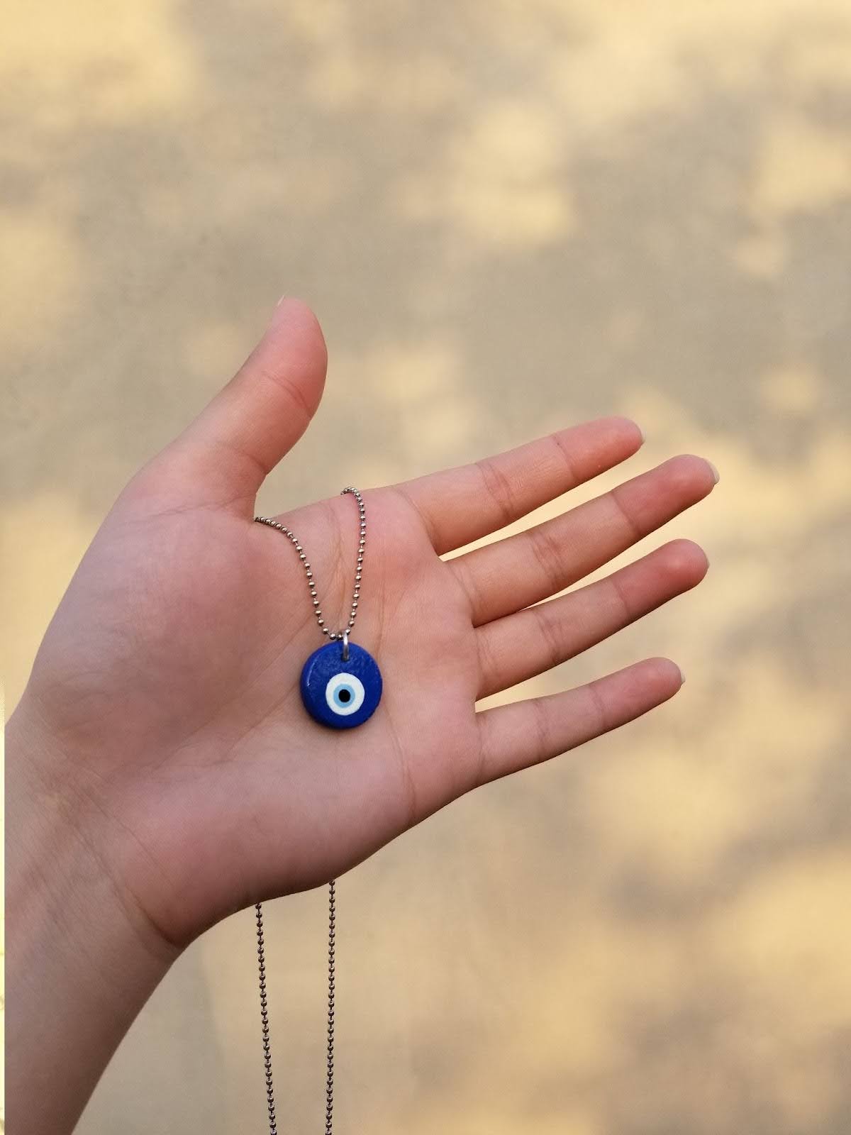 Handmade Handpainted Necklace